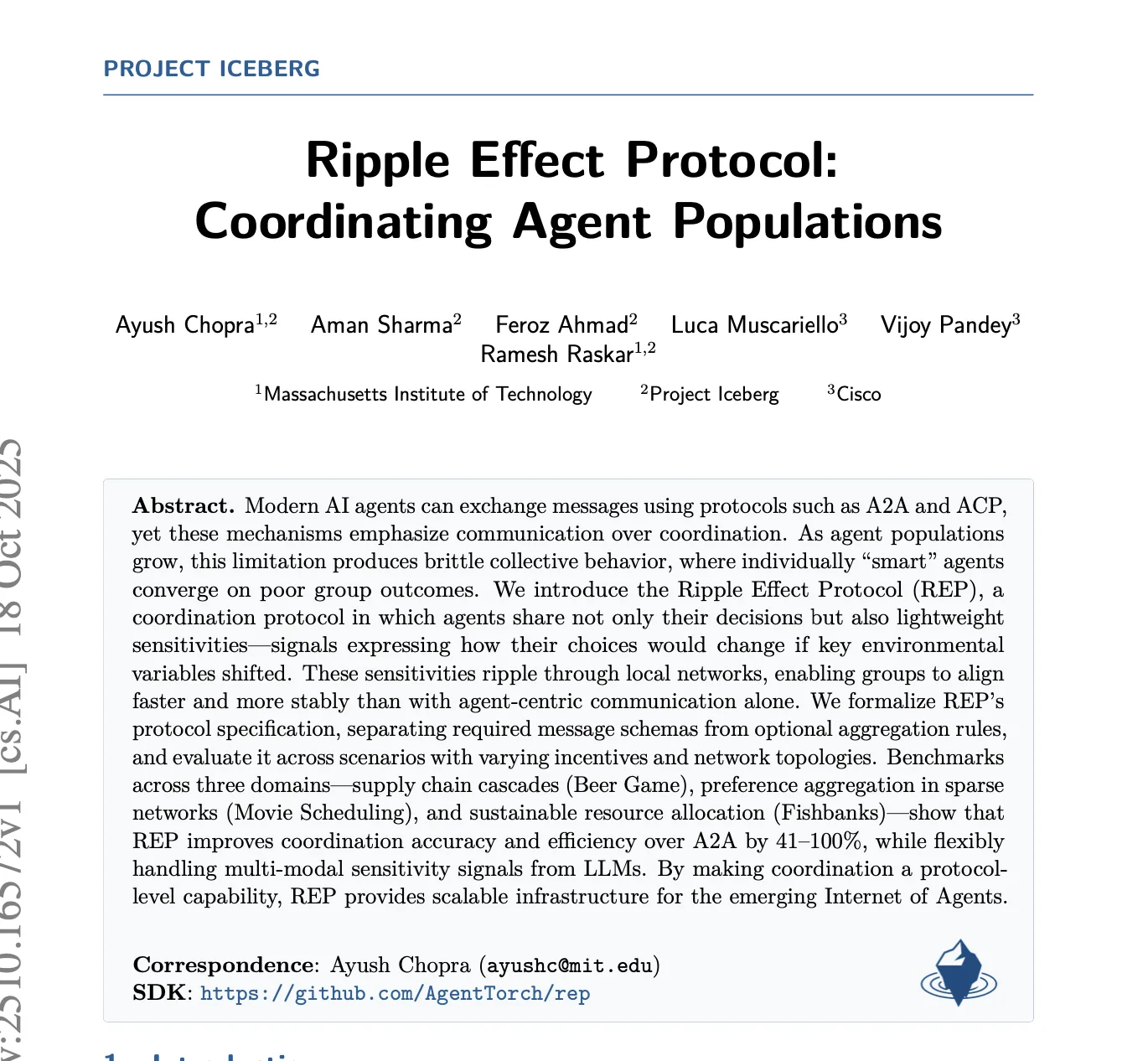 Ripple Effect Protocol
